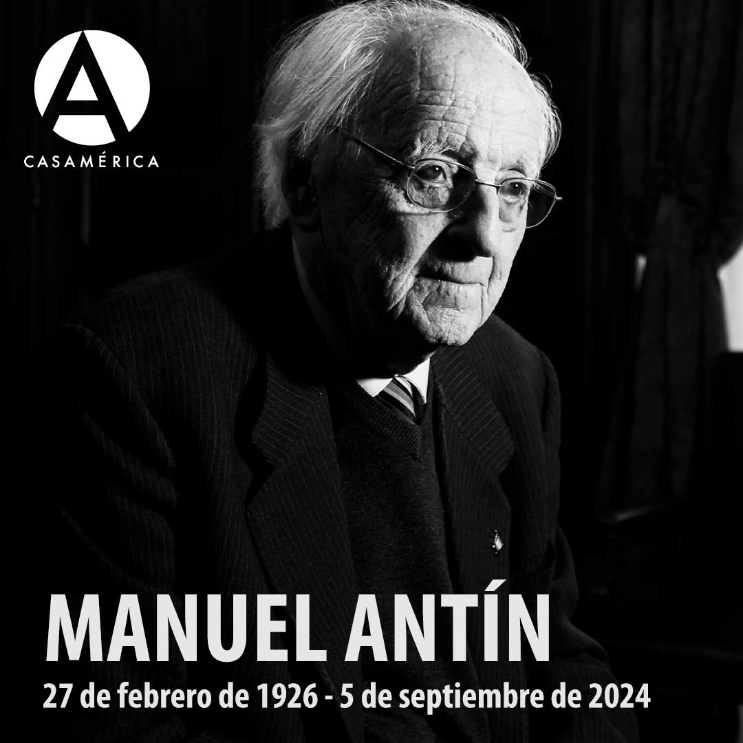 🎥 🇦🇷 Lamentamos la muerte de Manuel Antín, cineasta, escritor y dramaturgo argentino, también fundador de la Universidad del Cine.

Recordamos su paso en 2019 por Casa de América en donde conversamos sobre sus adaptaciones literarias en el cine y sobre el papel de las escuelas de cine en la formación de los cineastas, durante la proyección de una parte de su filmografía.

💻 Puedes verlo completo en nuestro canal de YouTube, enlace en la biografía.