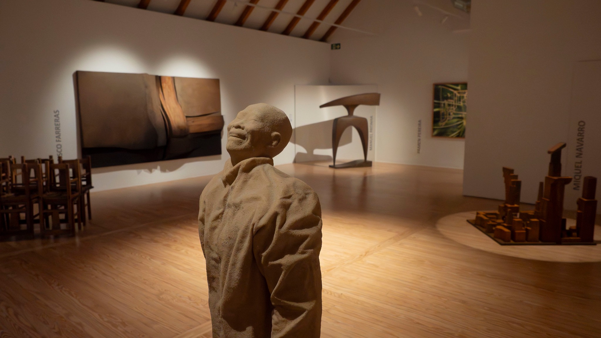 📺 La exposición ‘Espacio y tiempo. La escultura en la Colección ABANCA’ ha tenido presencia en @laotraagendatm de @telemadrid.

📅 Hasta el sábado 23 de mayo.

🔗 Más información en nuestra web, enlace en la biografía.