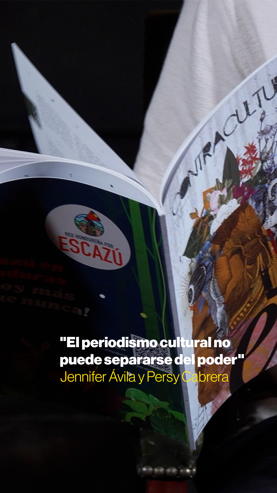 🇭🇳🎙️ Entrevistamos a Jennifer Ávila, directora del medio hondureño @contracorrientehn, y a Persy Cabrera, editor de la revista Contracultura, galardonada con el Premio Cultural en los Premios Internacionales Rey de España de Periodismo 2026.

Conversamos sobre el significado de este reconocimiento para un medio independiente comprometido con narrar Centroamérica desde perspectivas diversas, el papel del periodismo cultural en contextos marcados por el autoritarismo y los desafíos de contar historias alejadas de los relatos dominantes.

Además, adelantan algunos detalles del próximo número de Contracultura, que incluirá una sección dedicada a autores y autoras que escriben desde el exilio sin perder el vínculo con sus países de origen.

👥 Con @jennifer.avilahon  y piitii__.

📺 Ver en nuestro YouTube, enlace en la biografía.